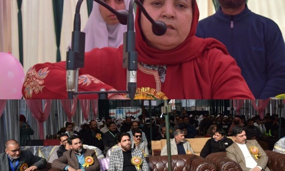 Sakeena Itoo visits GHSS Hawal Pulwama, Delivers Keynote Address at Annual Day celebrations