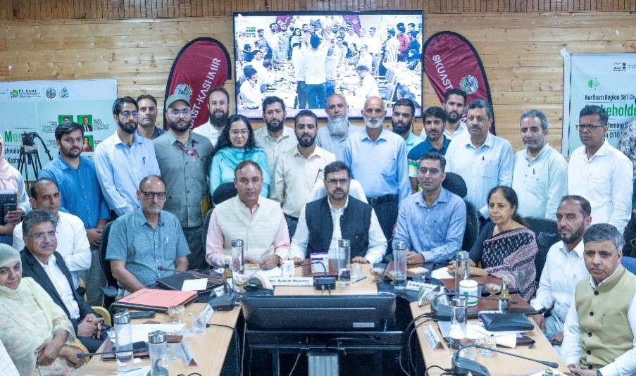SKUAST-K Hosts High-Level Stakeholders Meet to Strengthen Science, Technology & Innovation Ecosystem in the Region