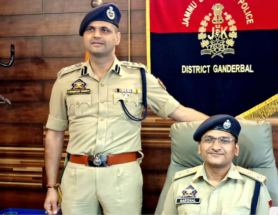 Harshal Rajesh Mahajan Takes Charge as SSP G’bal