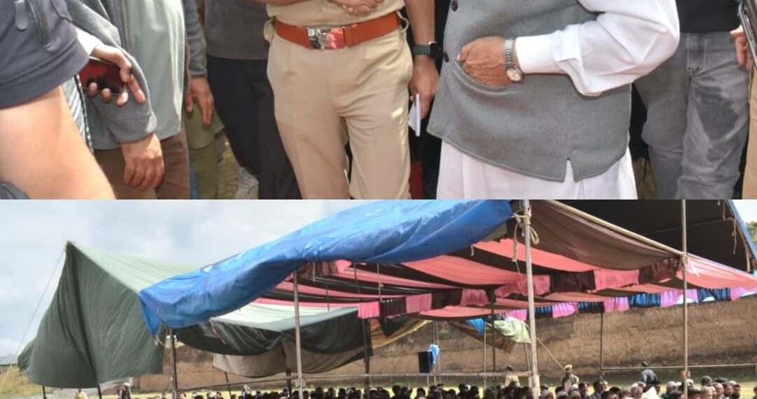 SSP Pulwama Chairs Grand Public Darbar At Tujan Rahmoo