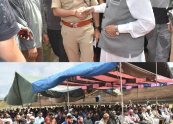 SSP Pulwama Chairs Grand Public Darbar At Tujan Rahmoo