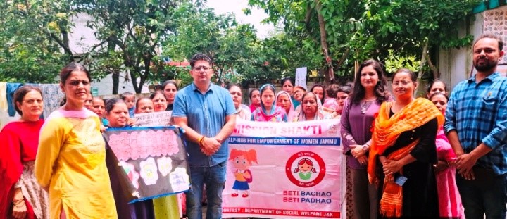 Mission Shakti SWD conducts week-long PMMVY awareness, enrolment drive across Jammu Distt