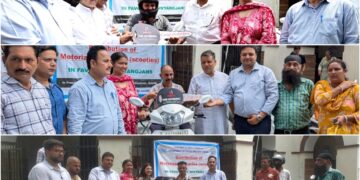 SWD distributes retrofitted scooters to divyangjan in Jammu