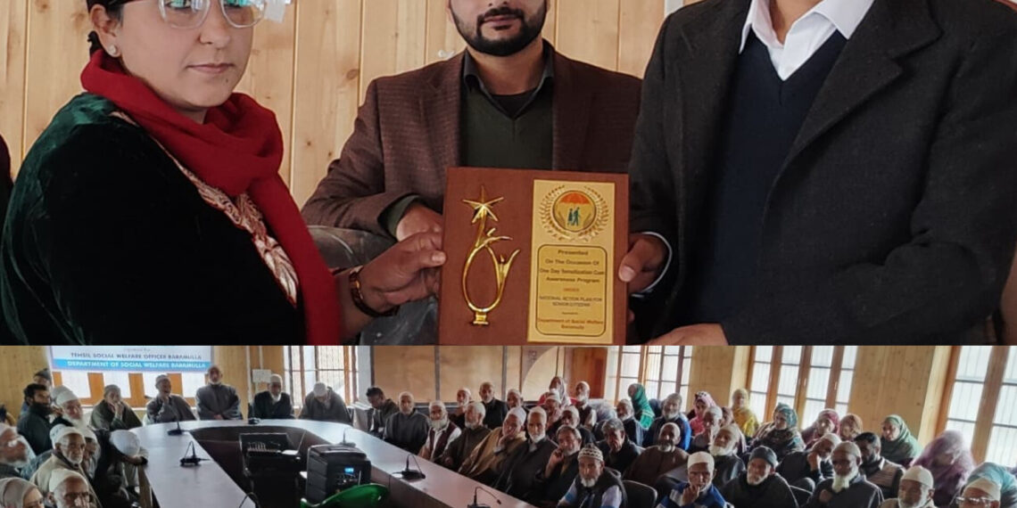 SWD organizes Senior Citizens Sensitization Programme at Wagoora