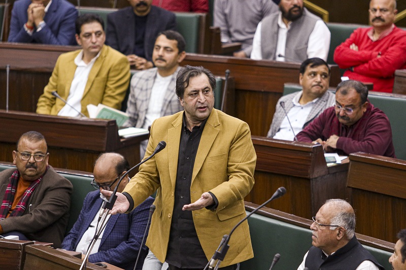 Sajad Lone Slams Assembly s silence On 1987 Poll rigging Resolution 