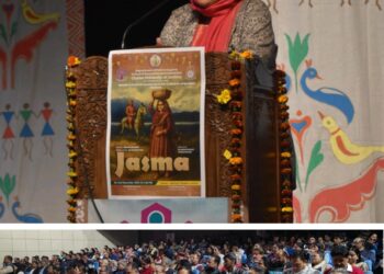 Sakeena Itoo officially launches CUJ’s Department of Performing Arts  Witnesses Department’s maiden production ‘Jasma Odan’ at Abhinav Theatre