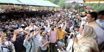 Sakeena Itoo tours Chatroo; lays foundation stone for remodelling of GHSS, inaugurates NTPHC Inderwal