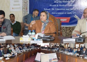 Ensure healthcare facilities are upgraded at all hospitals to meet aspirations of people: Sakeena to Officers