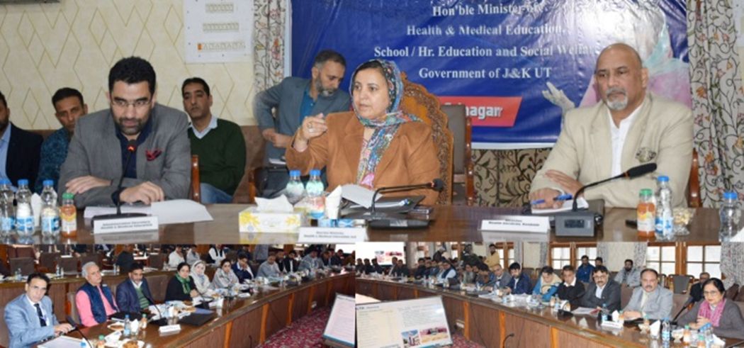 Ensure healthcare facilities are upgraded at all hospitals to meet aspirations of people: Sakeena to Officers