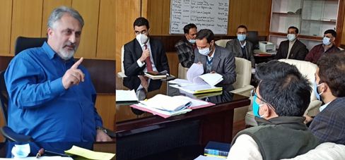 Samoon reviews functioning of India Int’l Skill Centre, Heritage Skill Dev, Craft Dev, Food Craft Institutions