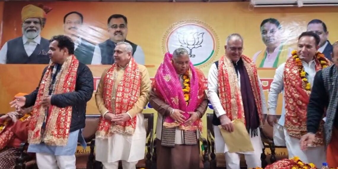 Sat Sharma elected BJP’s J&K unit President unopposed