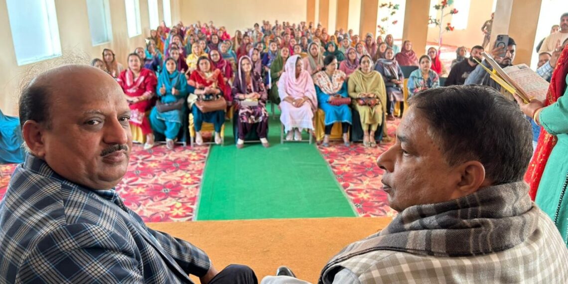 Women-led development is the driving force of Viksit Bharat: Sat Sharma Sat Sharma, Dr. Manyal address Atma Nirbhar Bharat Mahila Sammelan at Samba