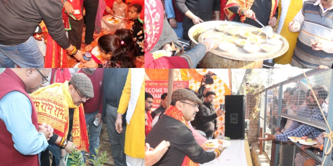 Satish Sharma Participates in Maha Shivratri Celebrations, Prays for Peace and Prosperity