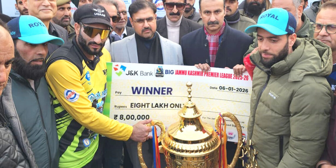 Satish Sharma applauds BIG JKPL for promoting youth, sports in J&K