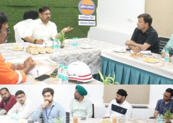 Satish Sharma reviews petroleum supply chain, stresses equitable distribution; vows zero tolerance for hoarding