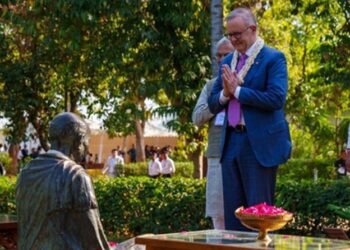 “Gandhian values continue to inspire world”, Says Visiting Australian PM Ablanese