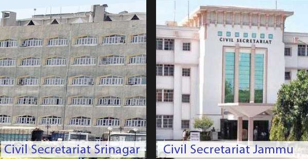 Darbar Working: 18 deptts to remain headquartered with records at Srinagar, equal no at Jammu, only 2 deptts to remain functional at both capitals