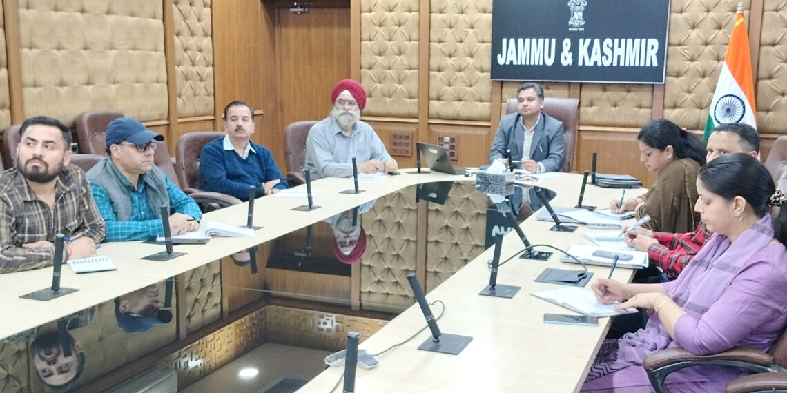 Secy ITD reviews progress on integration of BHASHINI in digital framework of J&K