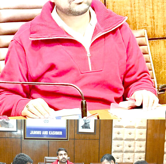 Secy RDD calls for accelerated progress on Panchayat Ghars, CSCs , PLCs in J&K