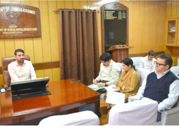 Secy RDD reviews draft DPR for ‘Viksit Village’ initiative in J&K