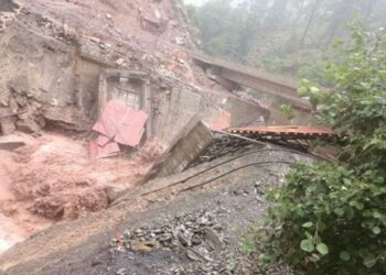 Section of Jammu-Srinagar highway washed away after heavy rains trigger flash floods
