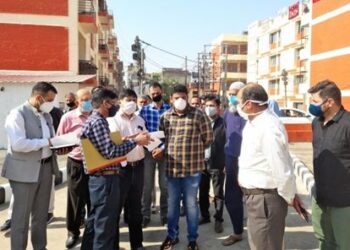 Opening of civil sectt: Secy Estates inspects arrangements at employees’