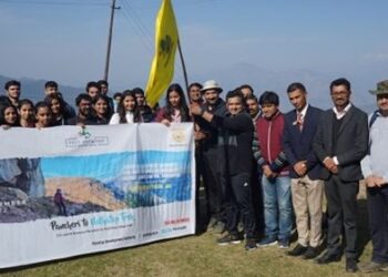 Secy GAD flags off Pancheri to Patnitop adventure trail from historic Sankri Temple