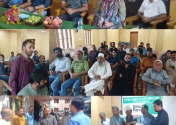 Sewa Parv 2025: Horticulture Deptt Ang holds awareness/ CBP, Machinery Show