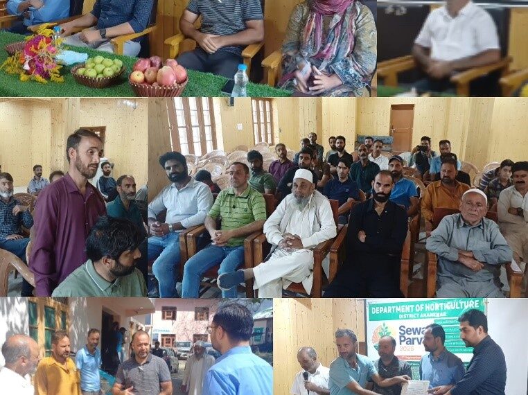 Sewa Parv 2025: Horticulture Deptt Ang holds awareness/ CBP, Machinery Show