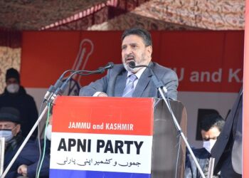 Altaf Bukhari snubs JK parties for falsehood, preaches truthfulness with demand for statehood at his party’s Srinagar convention
