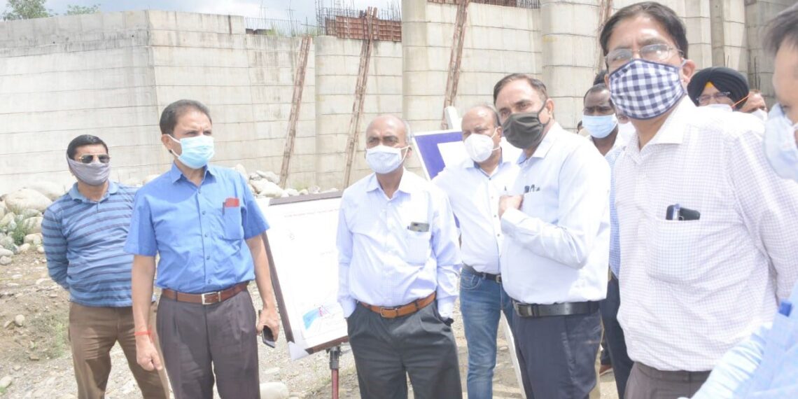 J&K, Punjab team inspects Shahpur Kandi Dam Project; Emphasizes expeditious execution for timely completion