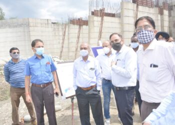 J&K, Punjab team inspects Shahpur Kandi Dam Project; Emphasizes expeditious execution for timely completion