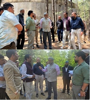 Shaleen Kabra reviews Jal Jeevan Mission works in Kupwara