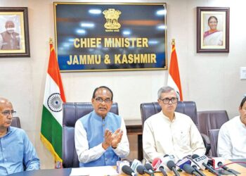 Shivraj Chouhan, CM Omar review Agri, Rural Dev progress in J&K