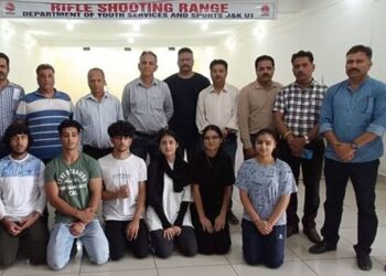 Shooting competition held at Inter-Distt Tournament in Jammu