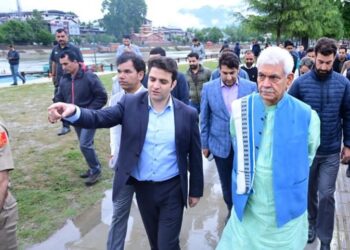 LG visits Jhelum Riverfront