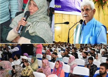 Healing Kashmir’s Silent Wounds Sinha Reaches Out To Terror Victim Families