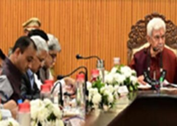 LG’s Sinha Stands Firm On  Zero Tolerance Against Militancy, Full Throttle Development