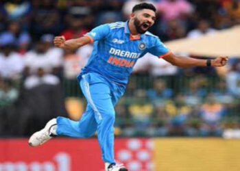 Siraj becomes 4th fastest Indian to claim 50 ODI wickets