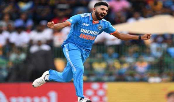 Siraj becomes 4th fastest Indian to claim 50 ODI wickets