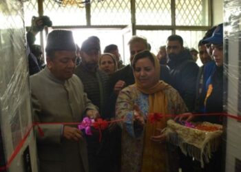 Speaker Assembly, Education Minister extensively tour Chrar-i- Sharief constituency