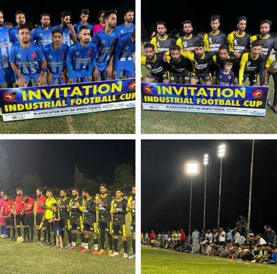 Sopore stays abuzz with Industrial Invitation Football Cup