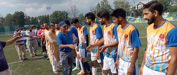 DFA Srinagar Annual League Football Tournament: Spartans FC defeats Al-Khamas Pandrathan FC