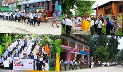 DYS&S Kulgam organises rally on Har Ghar Tiranga Campaign