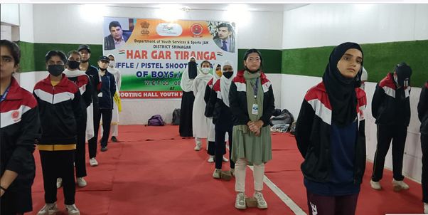Basic Training course in Rifle Shooting for Girls begins at YH Srinagar