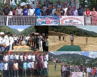 Mission Youth : DYSSD Doda organizes‘LG Rolling Trophy’ for cricket trial-cum-selection
