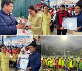 J&K Sports Council celebrates National Sports Day as mark of tribute to Major Dhyan Chand