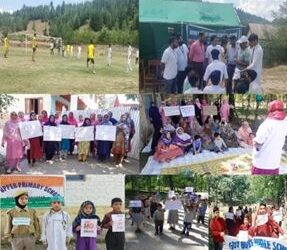 Nasha Mukt J&K Abhiyan-Day-14: Handball competitions, Pledges, student rallies held at different places in Kupwara