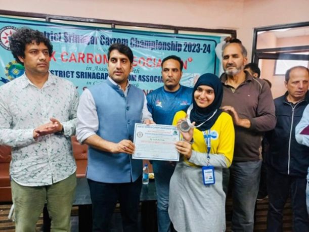 DC Srinagar presides over concluding Ceremony of Srinagar Carrom Championship 2023-24