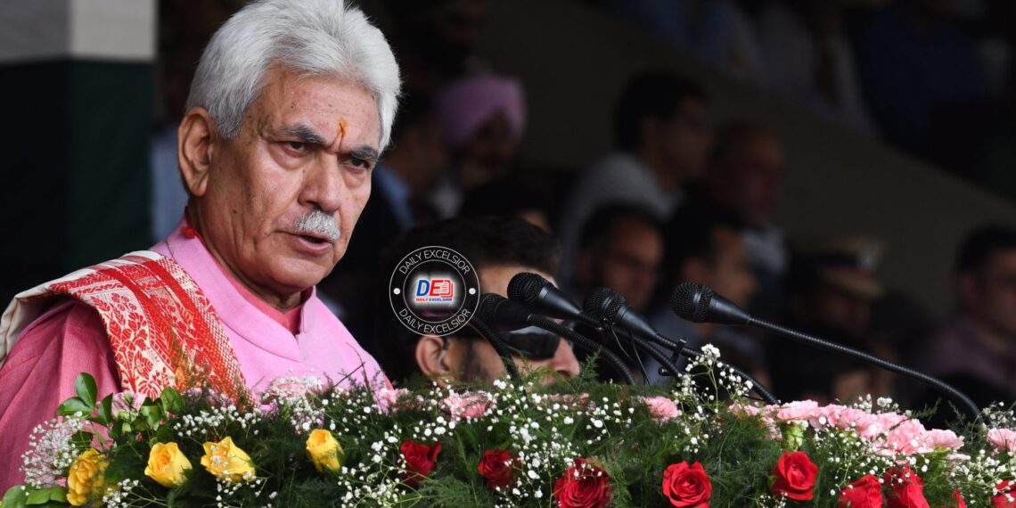 Committed To Make Jammu And Kashmir A Terror-Free Abode: LG Sinha